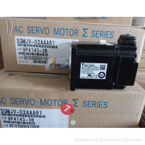 YASKAWA SERVO MOTOR SGMJV-02AAA61 NEW